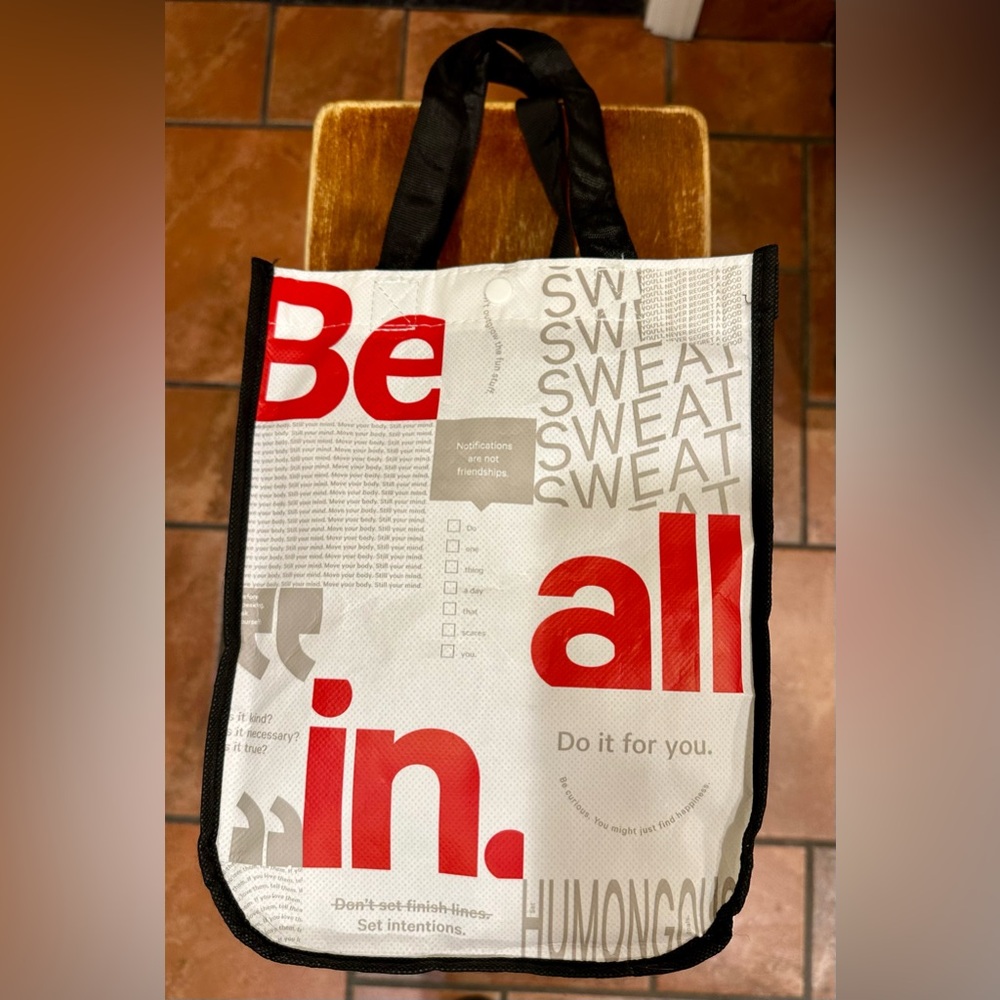 Lululemon Reusable Tote Bag